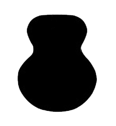 Форма корпусу гітари Grand Jumbo
